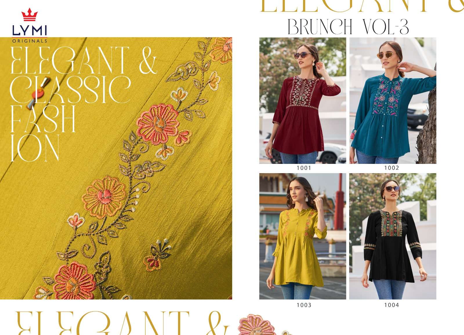 Lymi BRUNCH VOL-3 Kurti Wholesale catalog