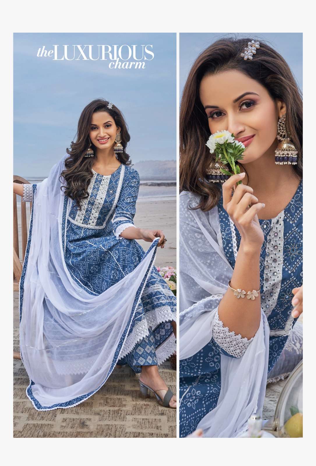 MAHEK cotton Anarkali Kurti Wholesale catalog