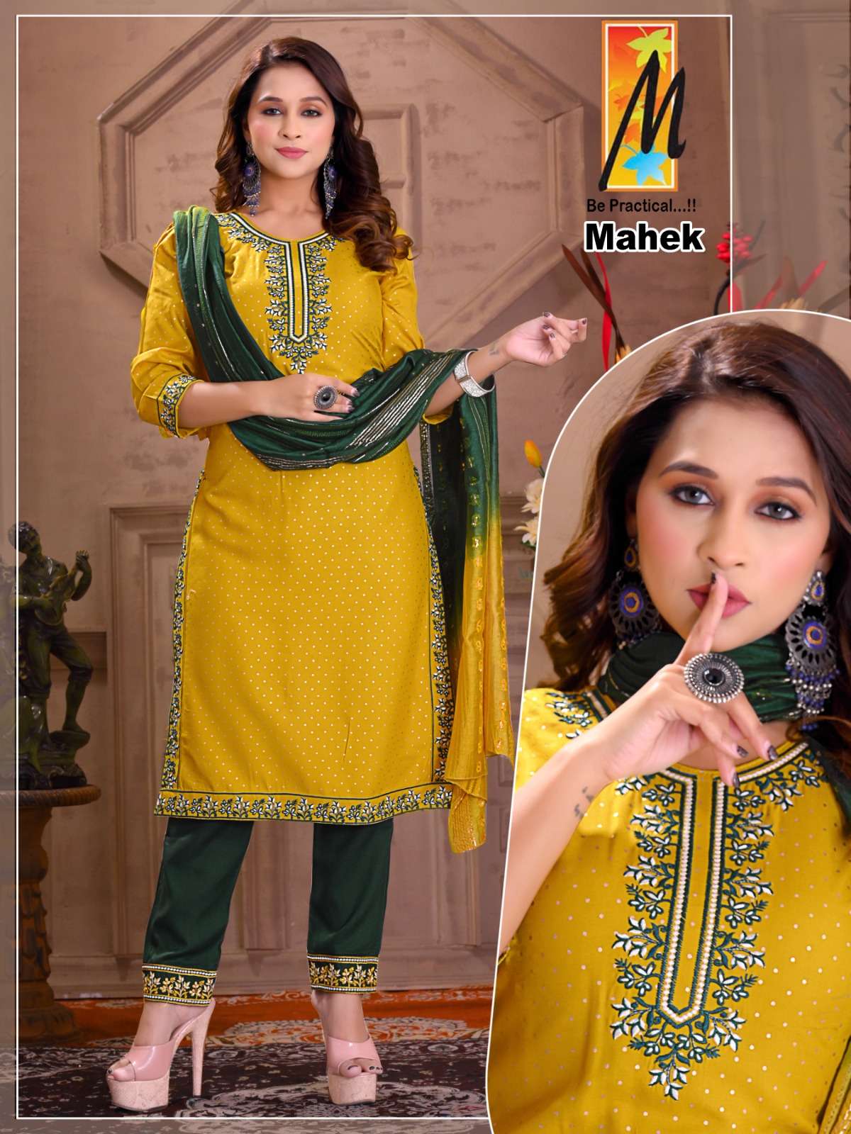 Mahek Reyon Kurti Wholesale catalog