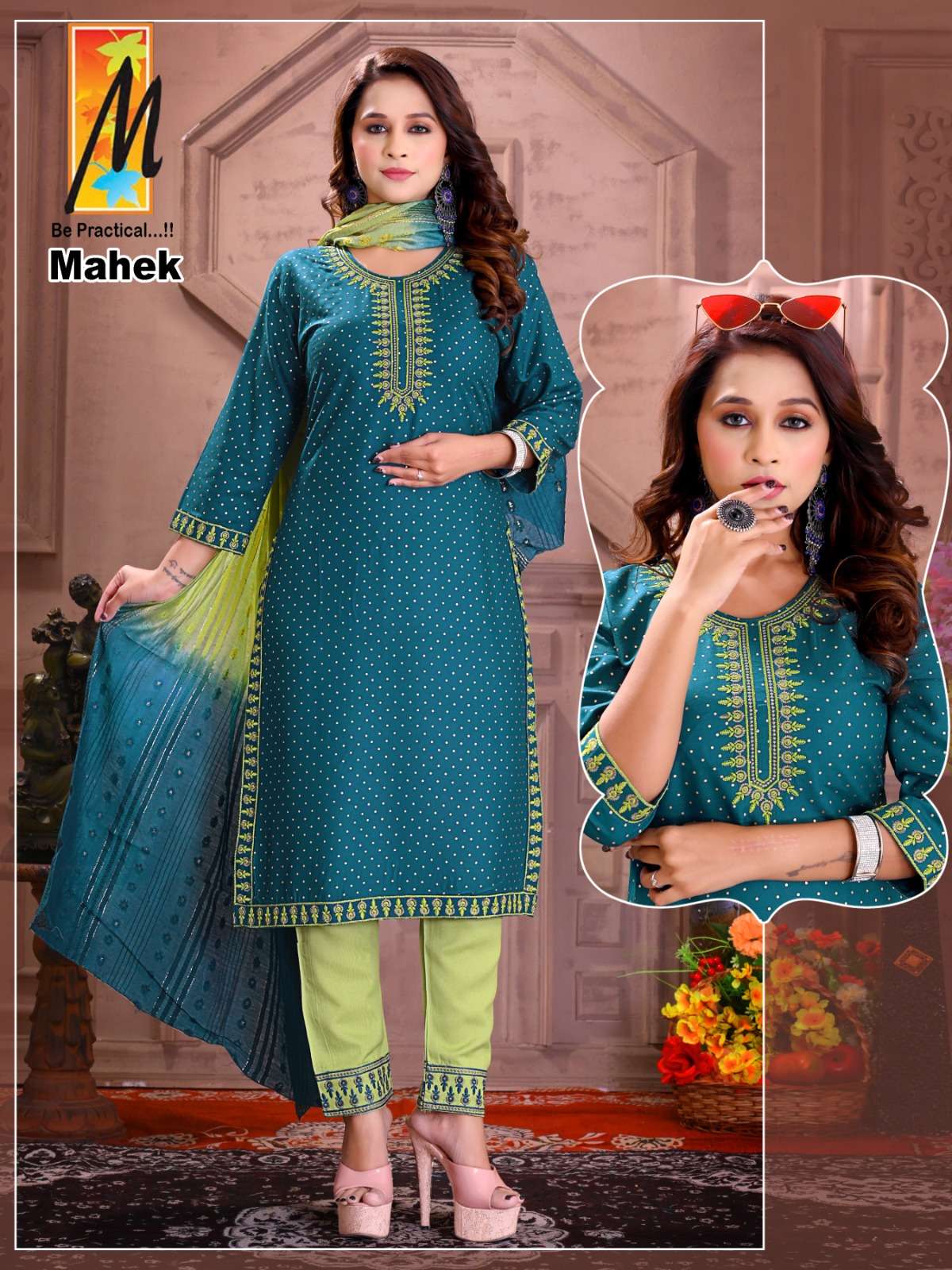 Mahek Reyon Kurti Wholesale catalog