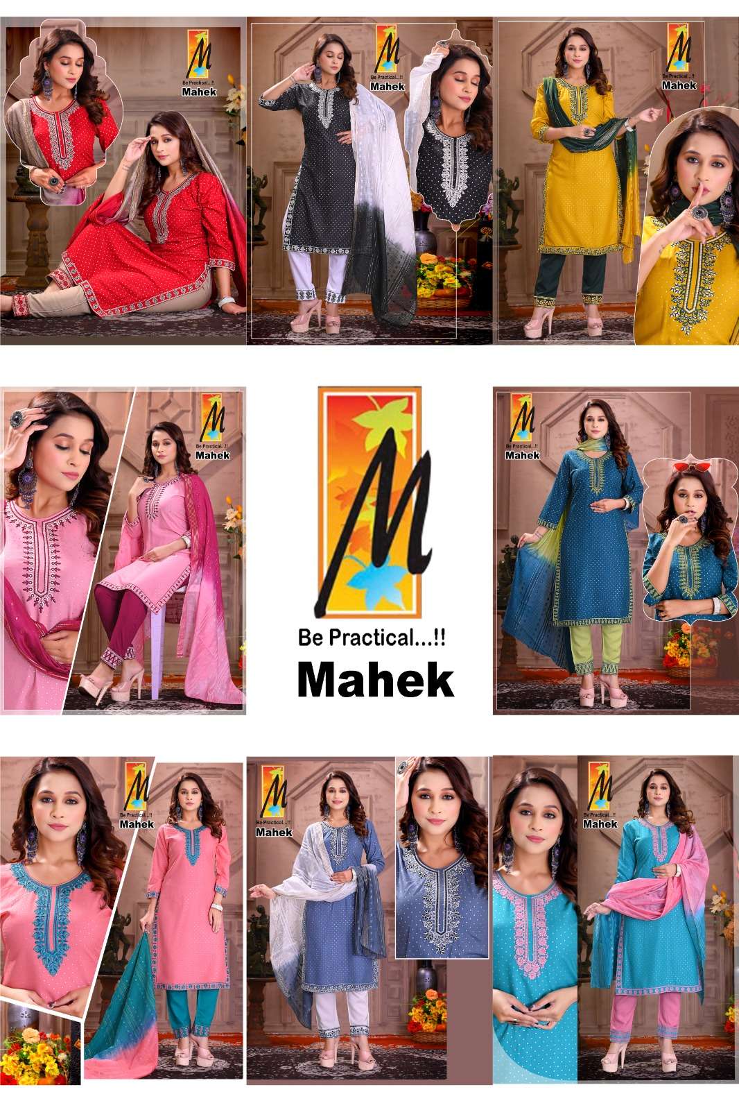Mahek Reyon Kurti Wholesale catalog