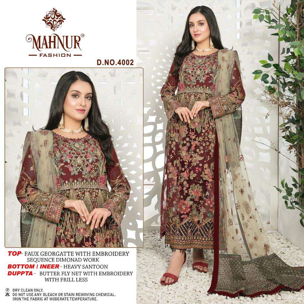 Mahnur Emaan Adeel Premium Collection Vol 4 Pakistani Suit Wholesale catalog