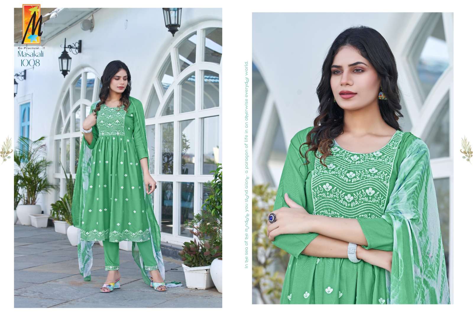 Maskali Nyra cut Kurti Wolesale catalog 