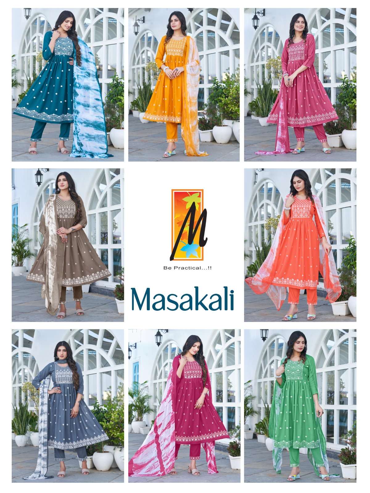 Maskali Nyra cut Kurti Wolesale catalog 