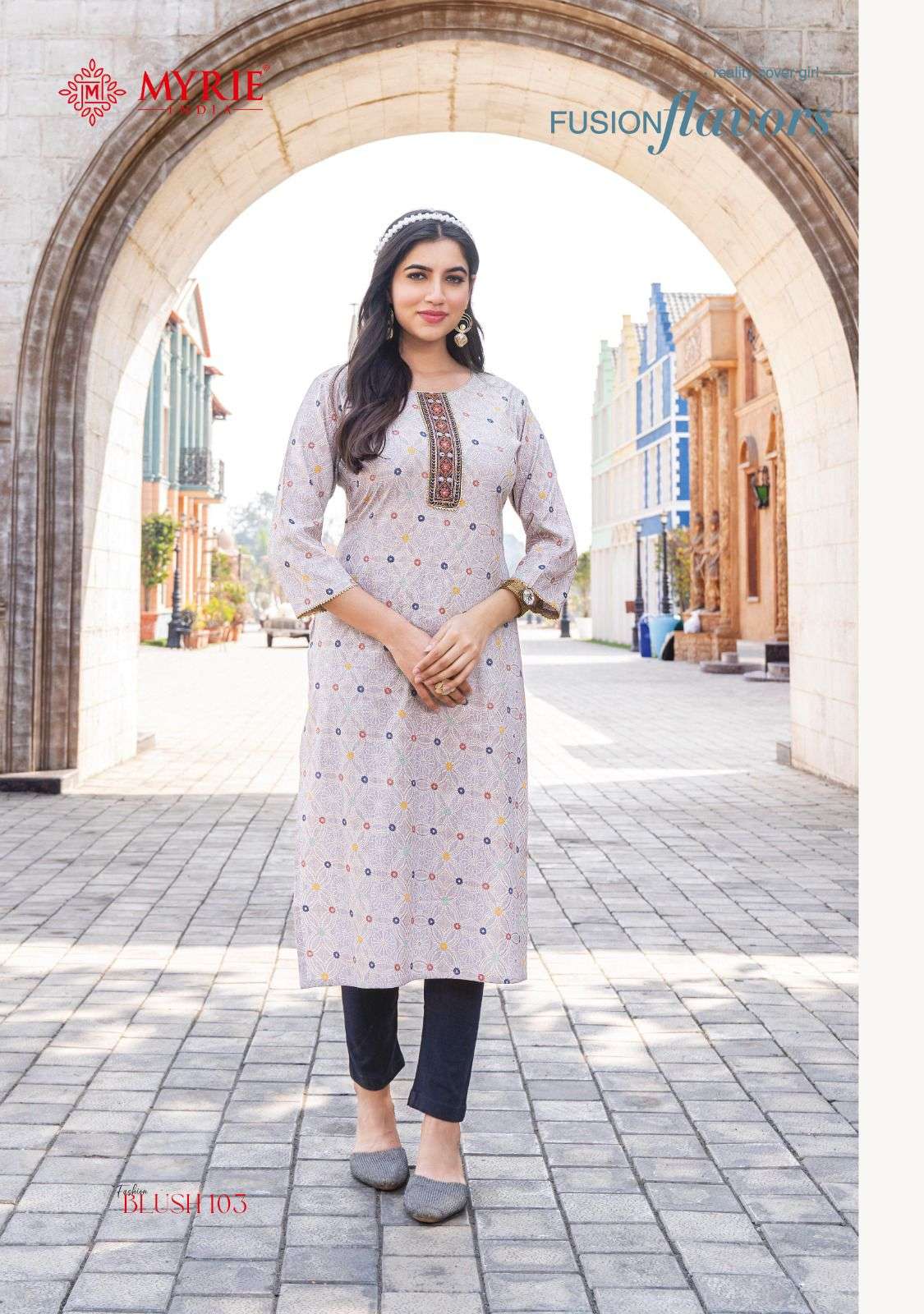 MAYRIE INDIA FASHION BLUSH Kurti Wholesale catalog
