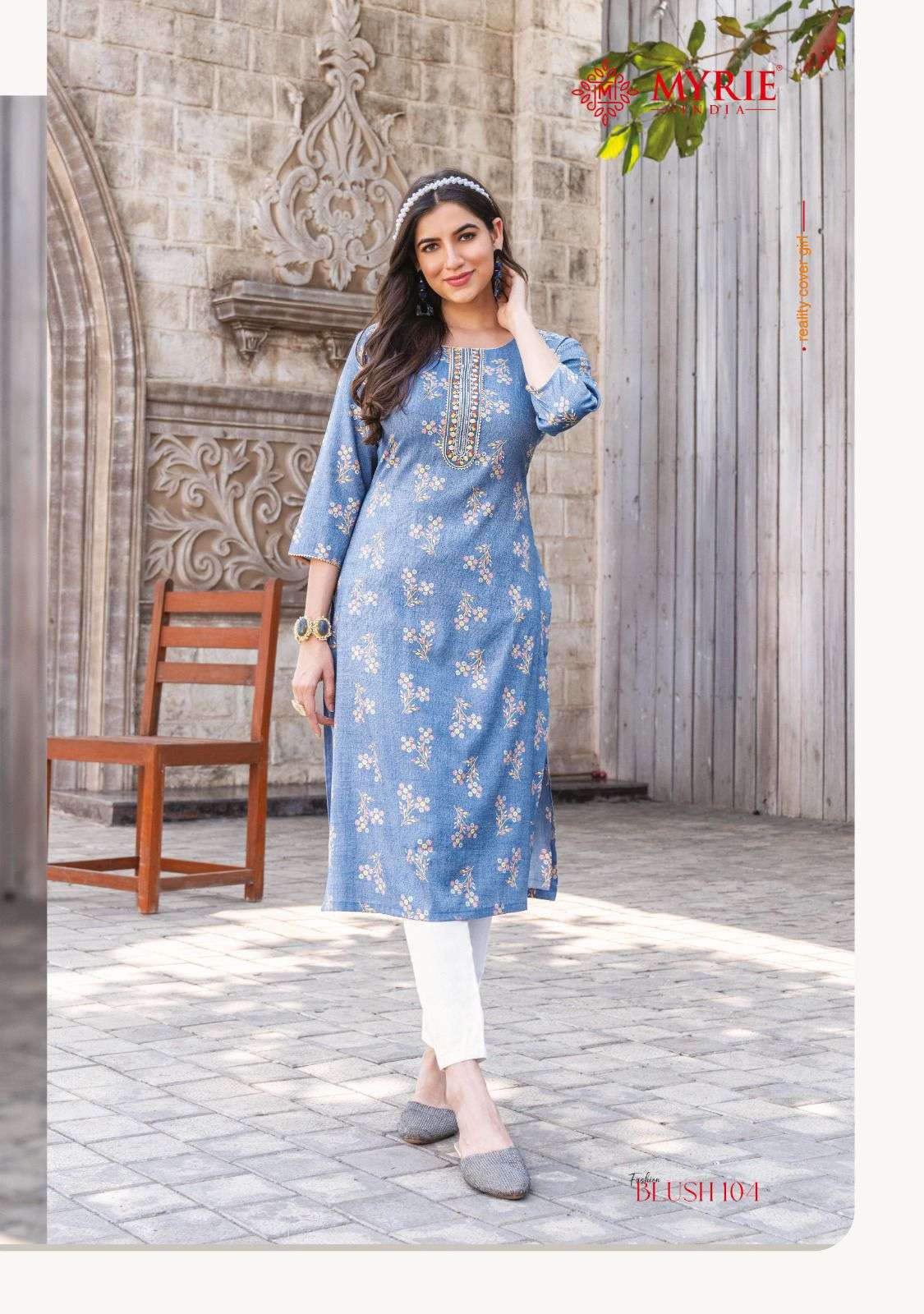 MAYRIE INDIA FASHION BLUSH Kurti Wholesale catalog
