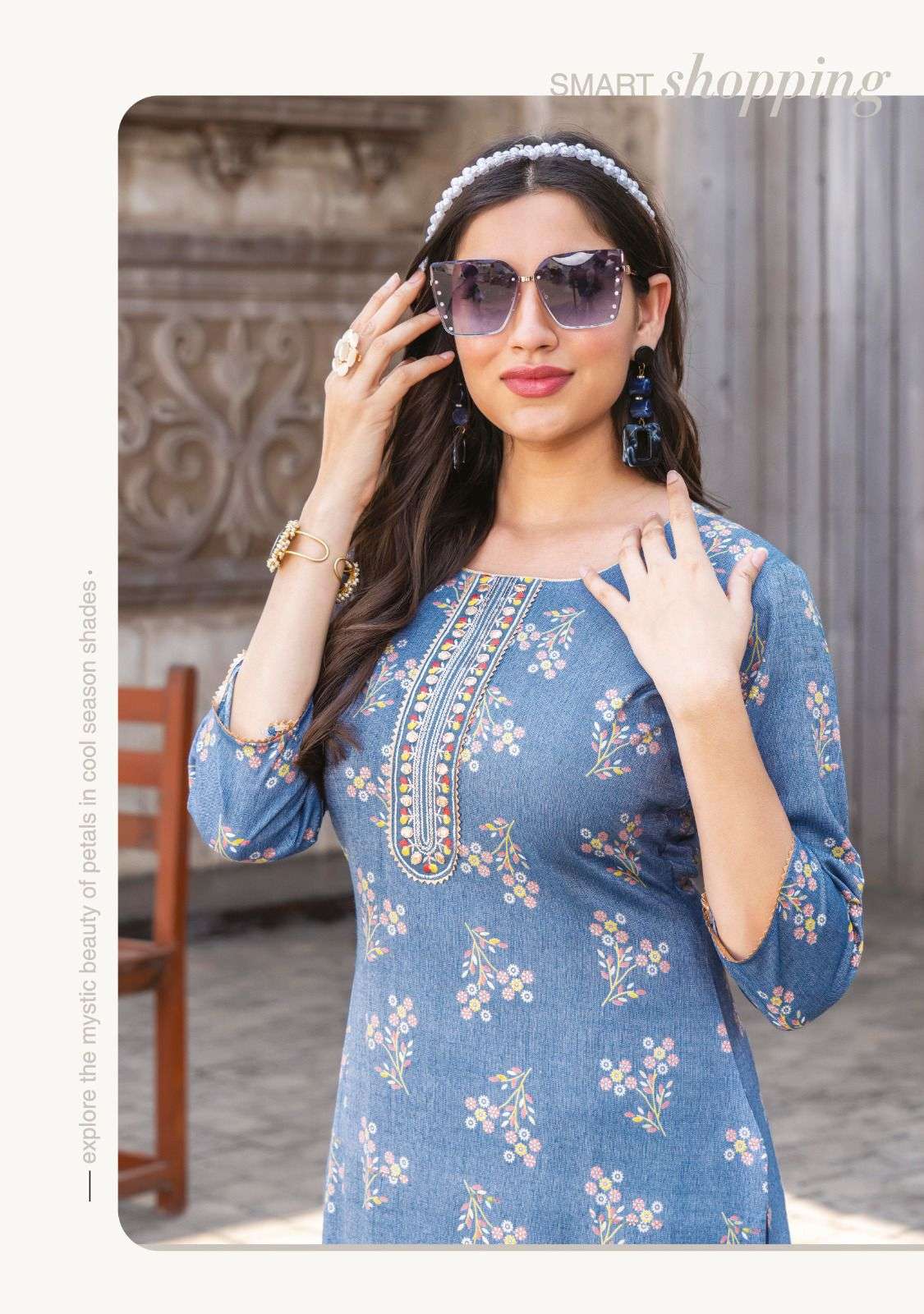 MAYRIE INDIA FASHION BLUSH Kurti Wholesale catalog