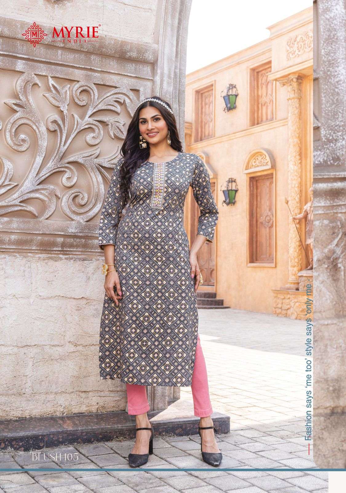 MAYRIE INDIA FASHION BLUSH Kurti Wholesale catalog