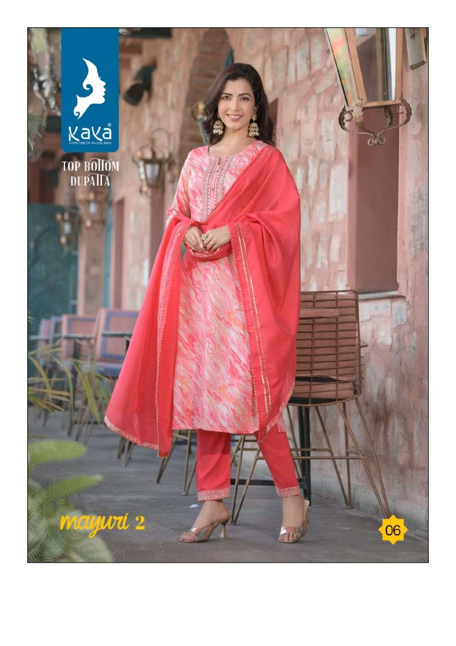 MAYURI 2 KAYA RAYON KURTI Wholesale catalog