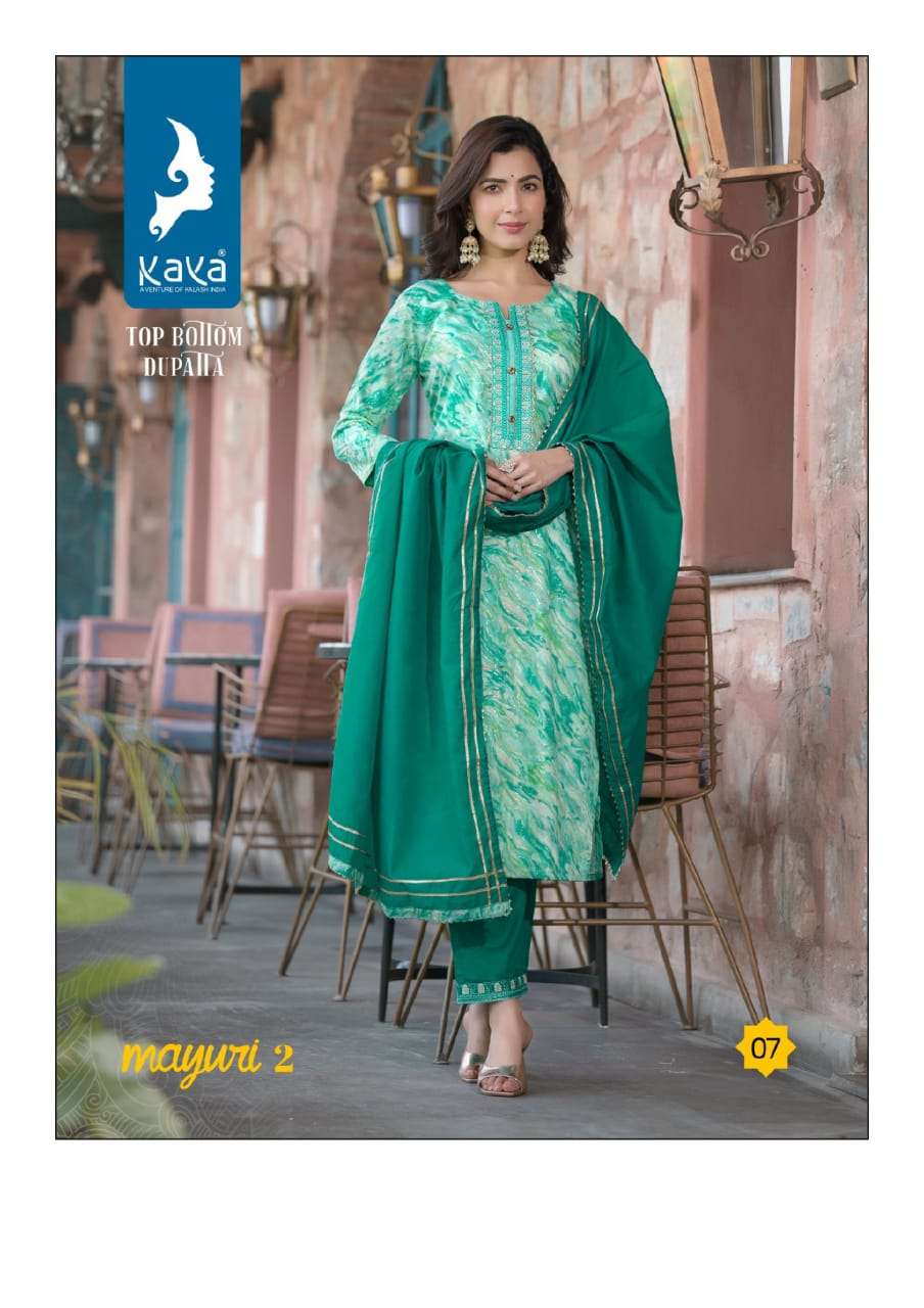 MAYURI 2 KAYA RAYON KURTI Wholesale catalog