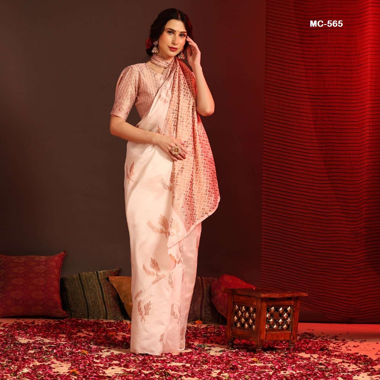 Mcazo 582 Fancy Softy Silk Saree Wholesale catalog