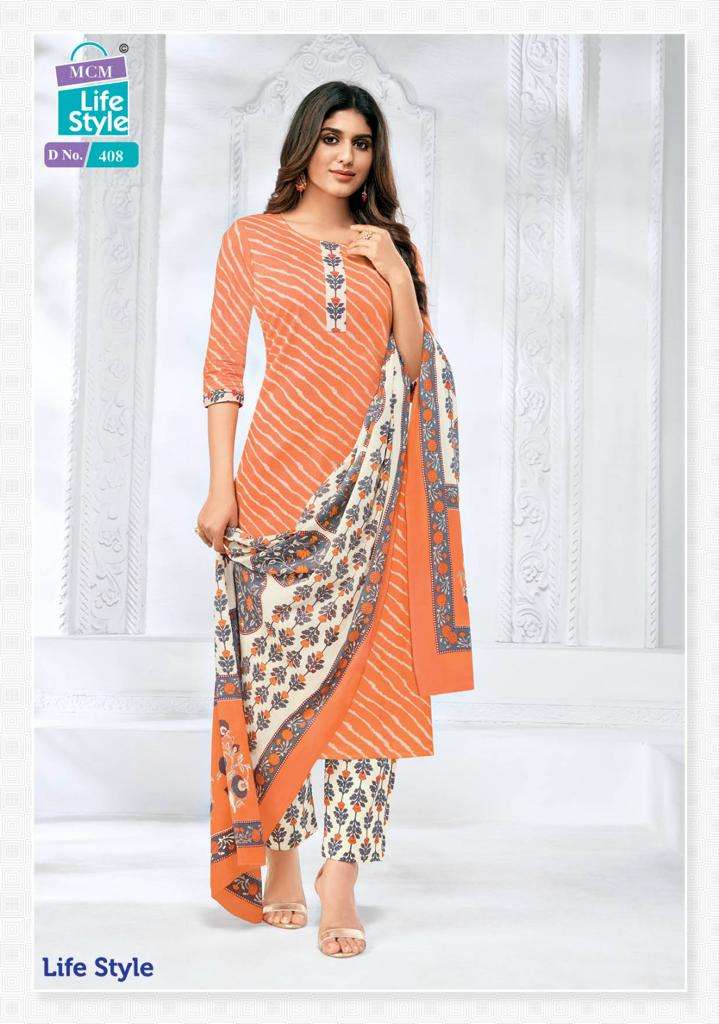 MCM Lifestyle Vol-4 – Dress Material Wholesale catalog