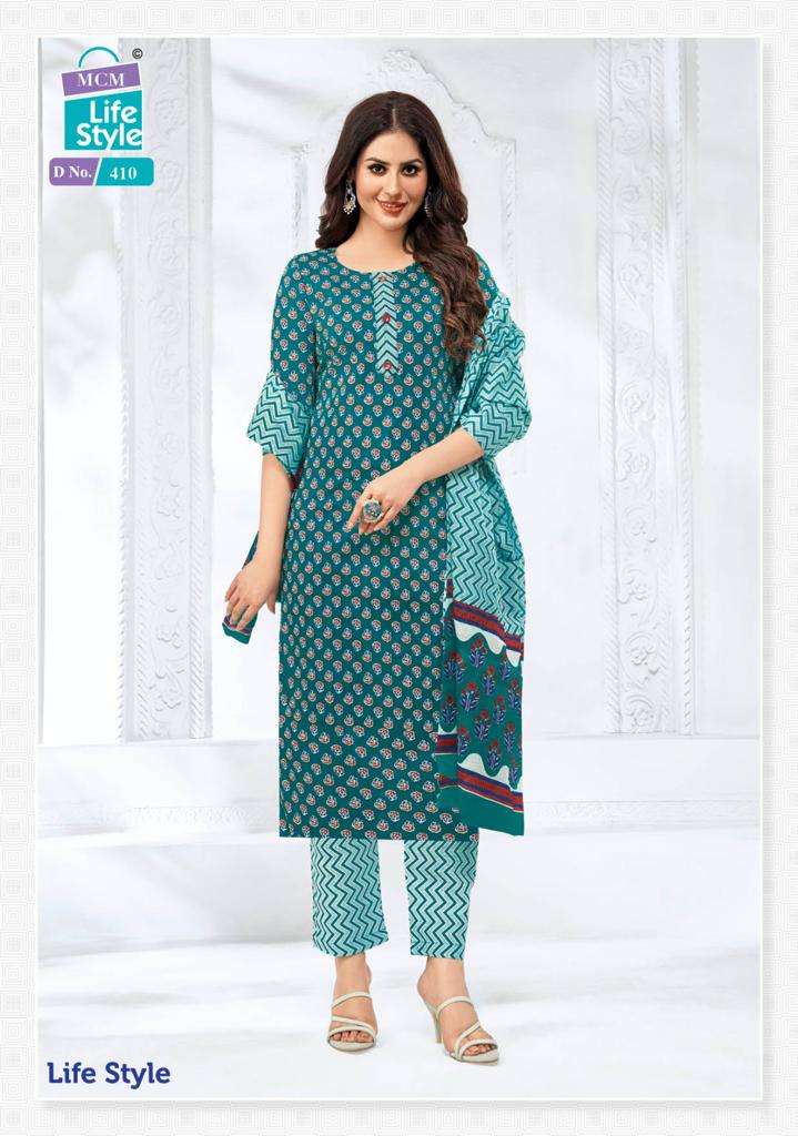 MCM Lifestyle Vol-4 – Dress Material Wholesale catalog