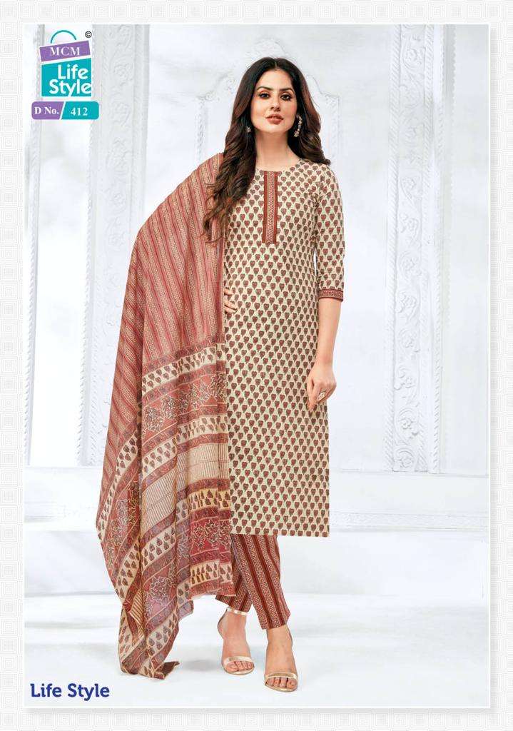MCM Lifestyle Vol-4 – Dress Material Wholesale catalog