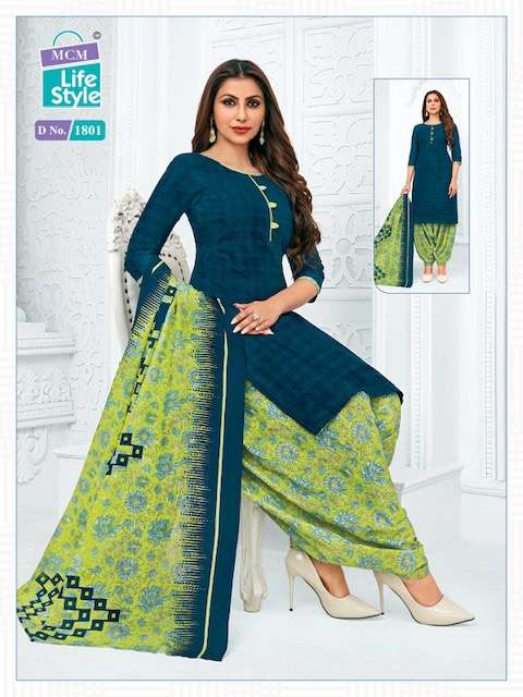 MCM PRIYA VOL-18 – DRESS MATERIAL Wholesale catalog