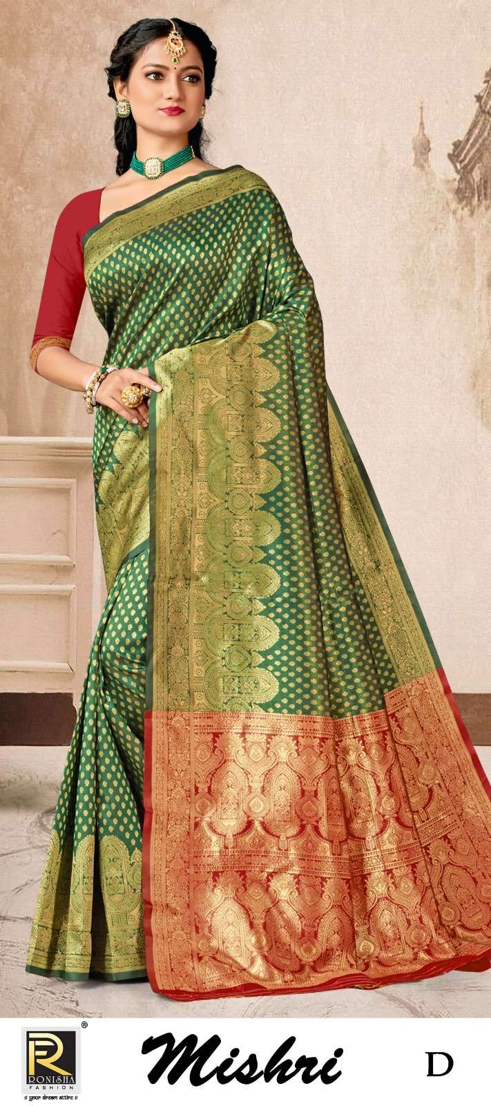 Mishri  by Ronisha saree silk fabrics super hit collecton 