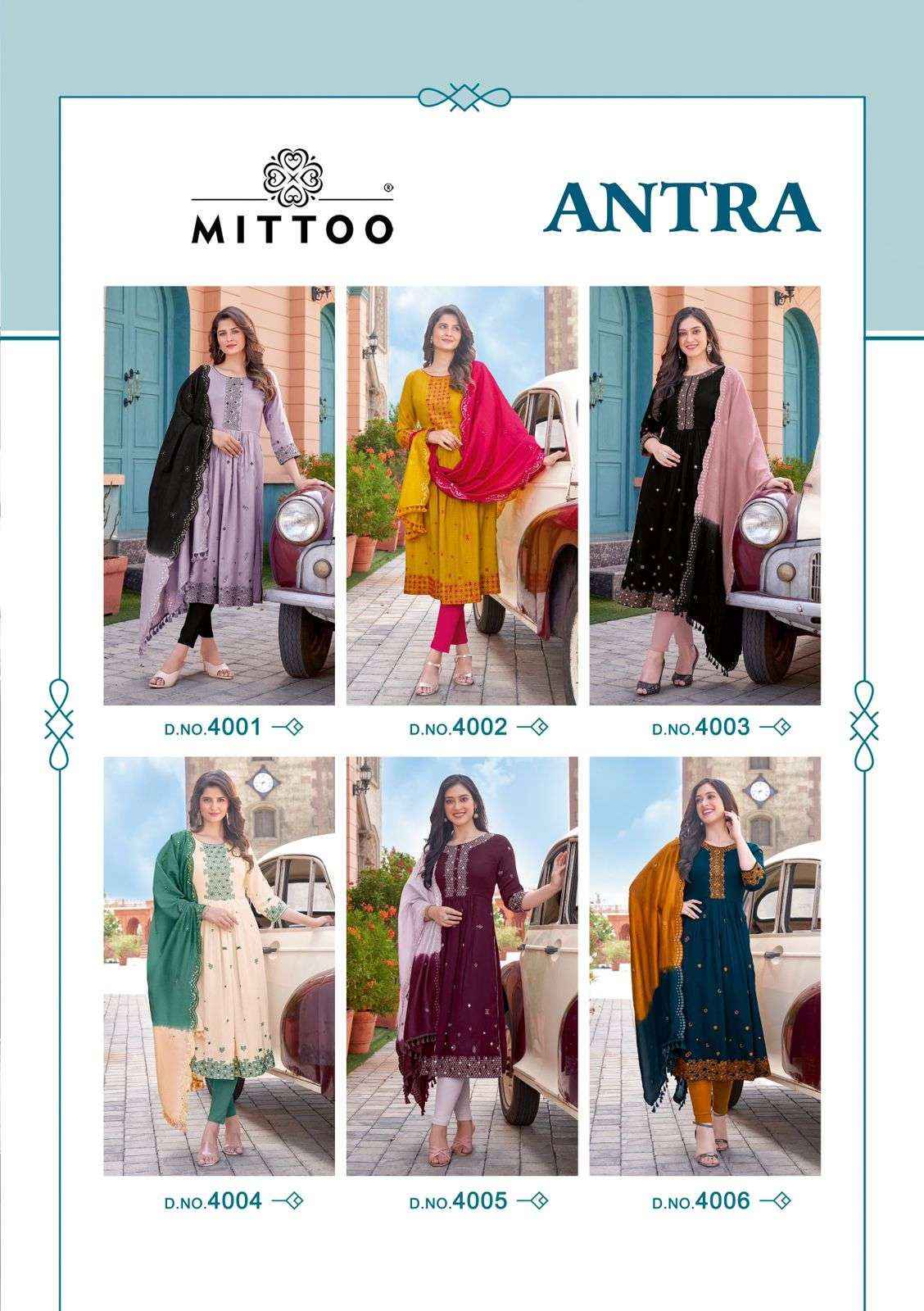 MITTOO ANTRA Kurti Wholesale catalog