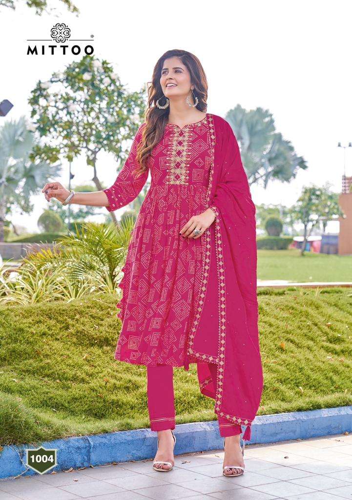 MITTOO SINDOOR Kurti Wholesale catalog