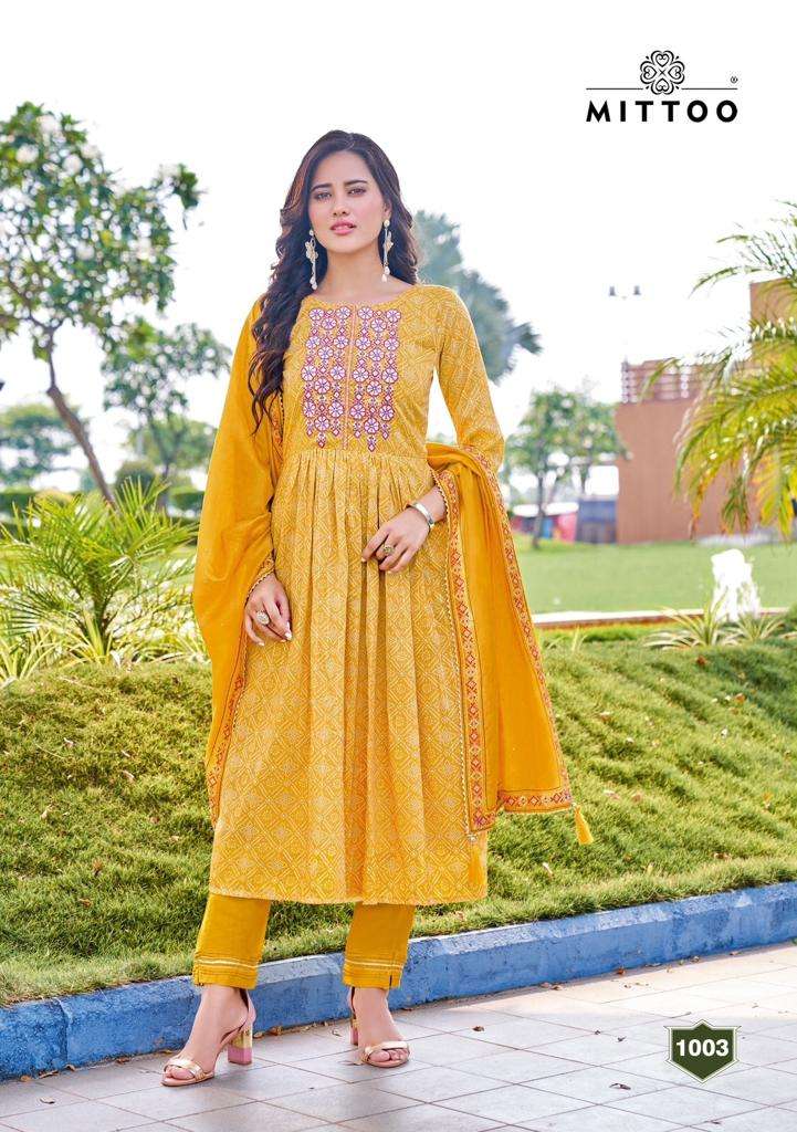 MITTOO SINDOOR Kurti Wholesale catalog