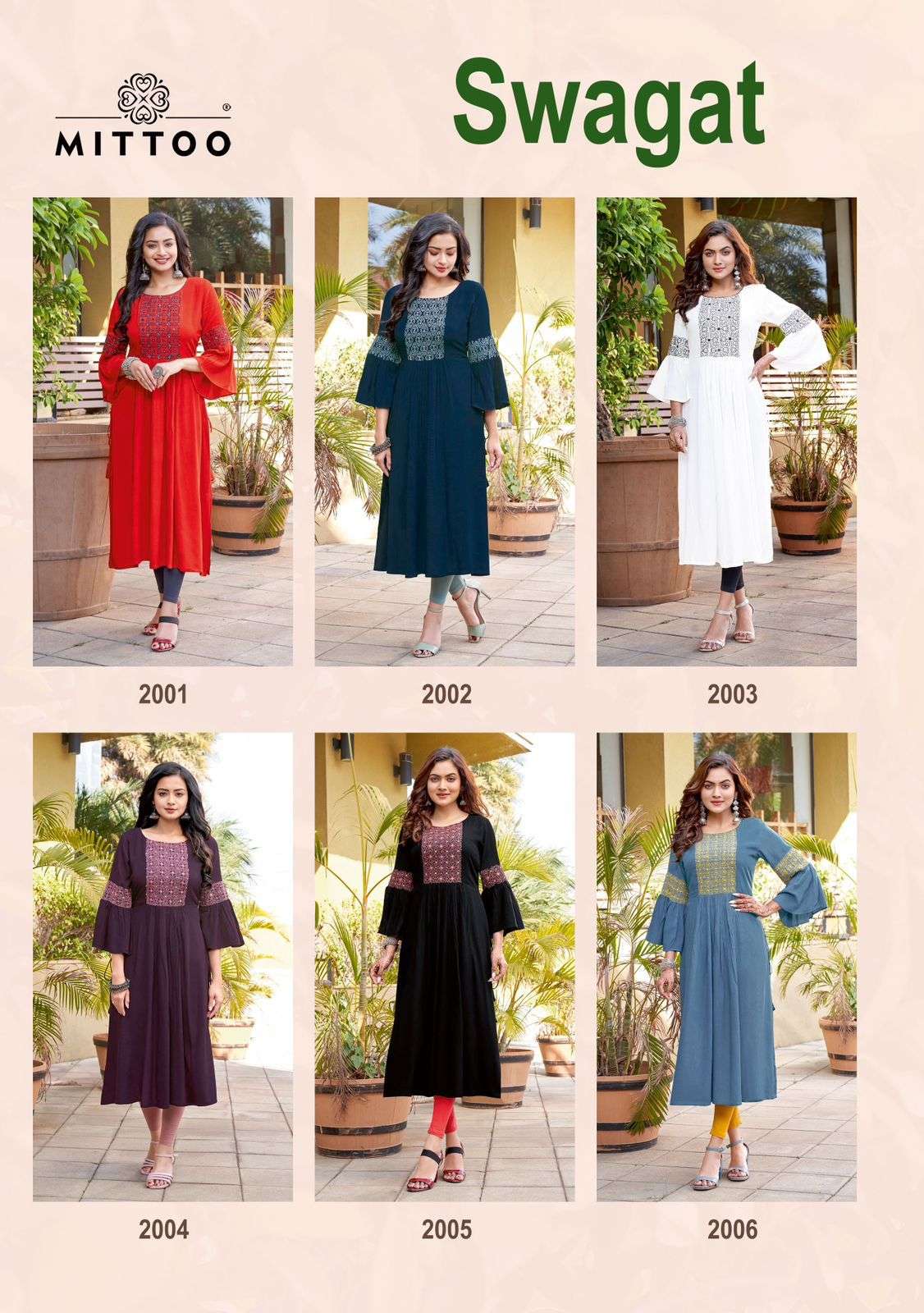 MITTOO SWAGAT Kurti Wholesale catalog