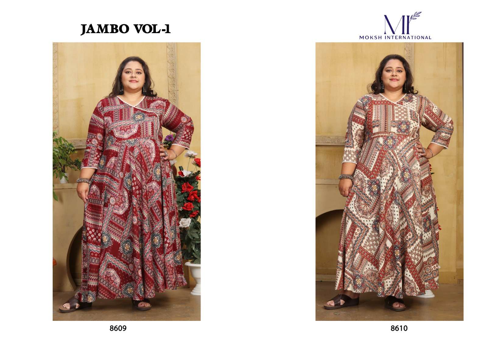 Moksh Jambo Vol-1 Kurti Wholesale catalog