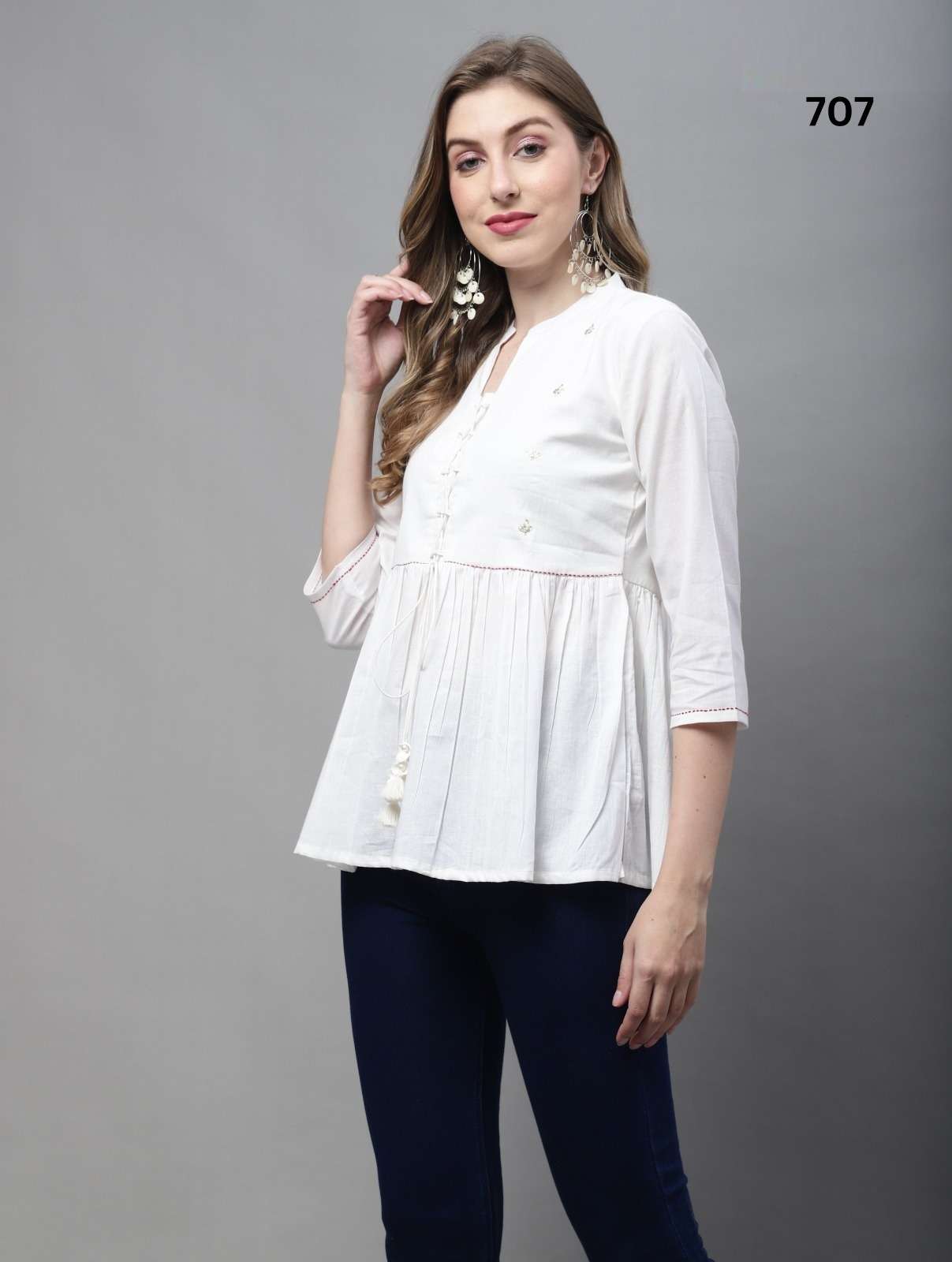 Muskan Cotton Kurti Wholesale catalog
