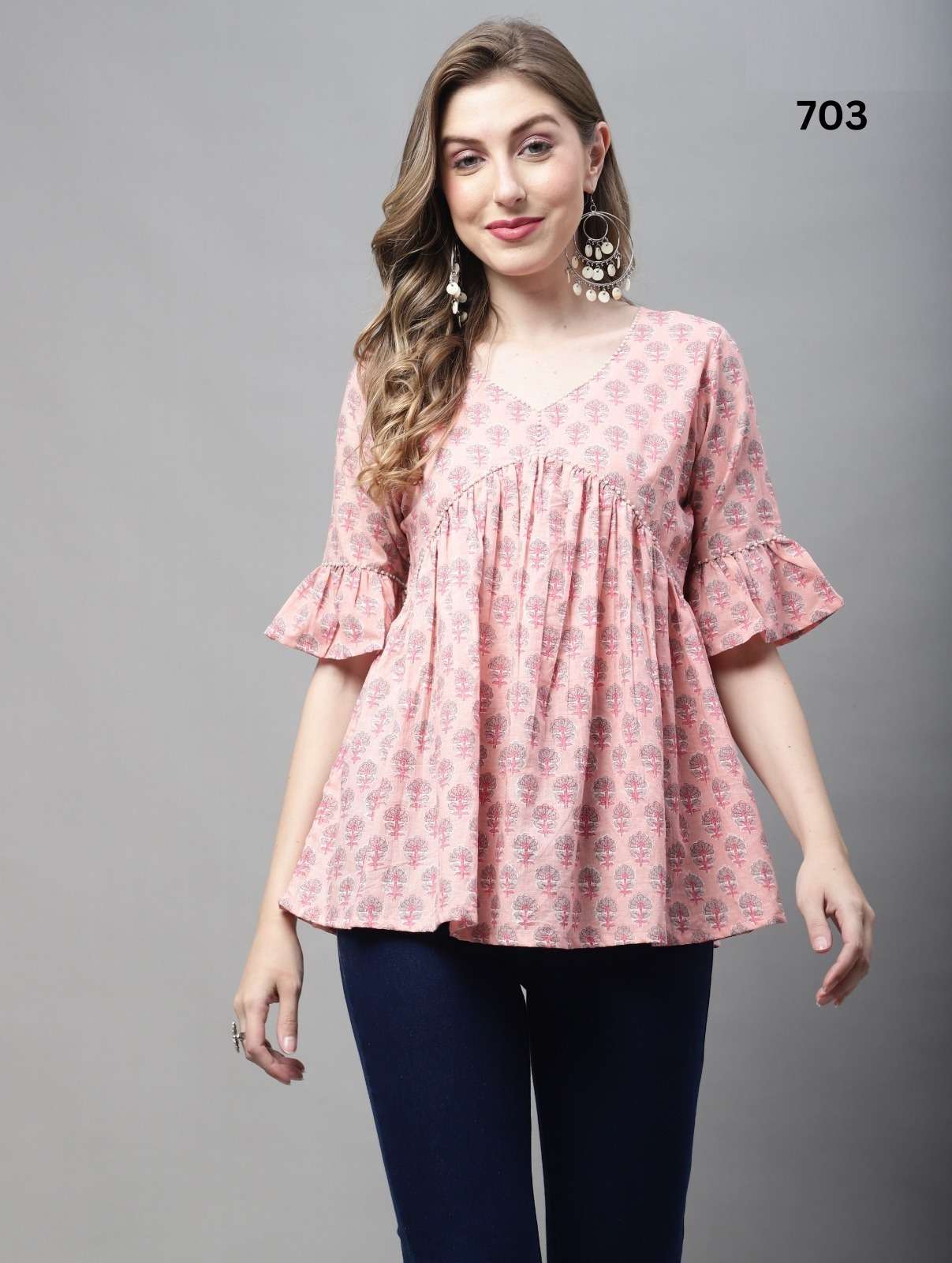 Muskan Cotton Kurti Wholesale catalog