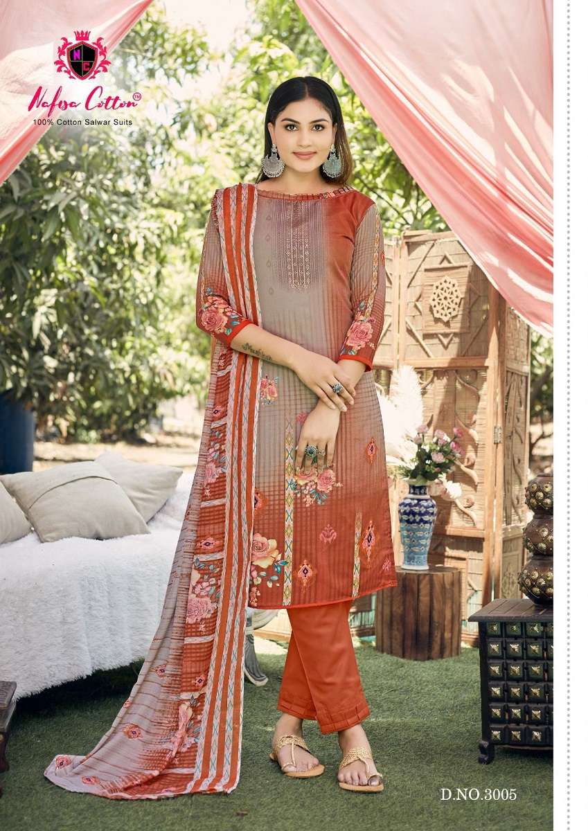 Nafisa Esra Karachi Vol-3 – Dress Material Wholesale catalog