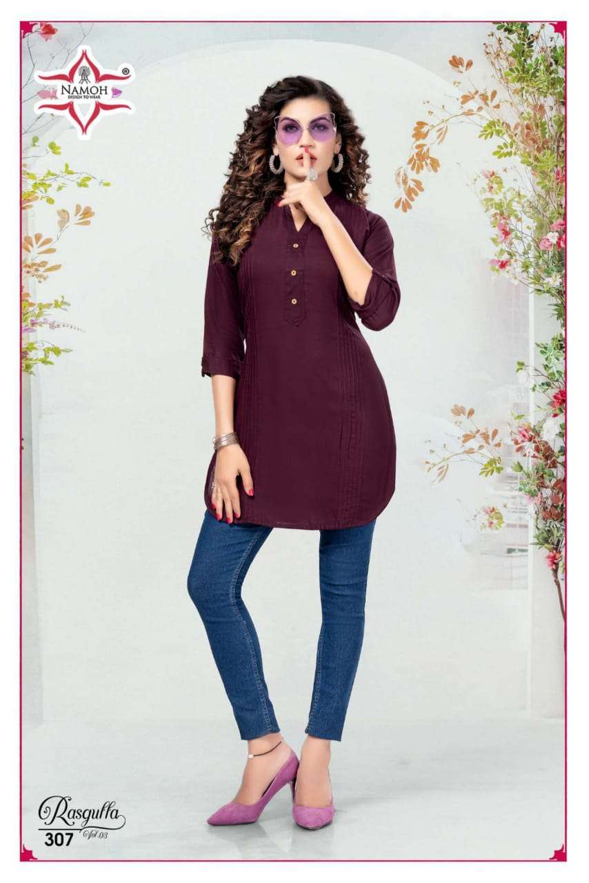 Namoh Rasgulla vol.3 Kurti Wholesale catalog