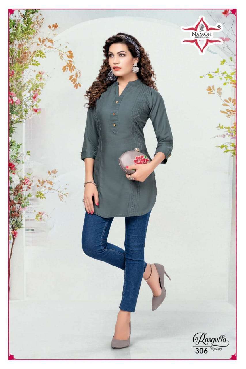 Namoh Rasgulla vol.3 Kurti Wholesale catalog