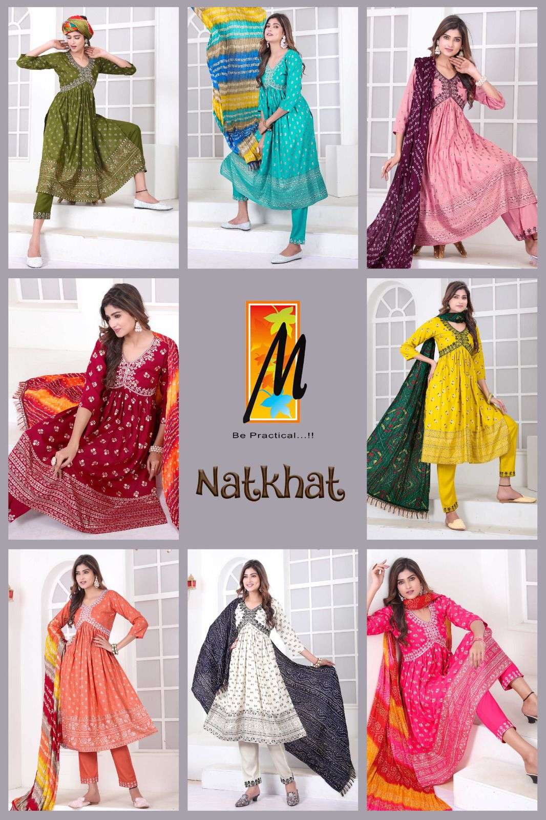 Natkhat AALIYA work pattern Kurti Wholesale catalog