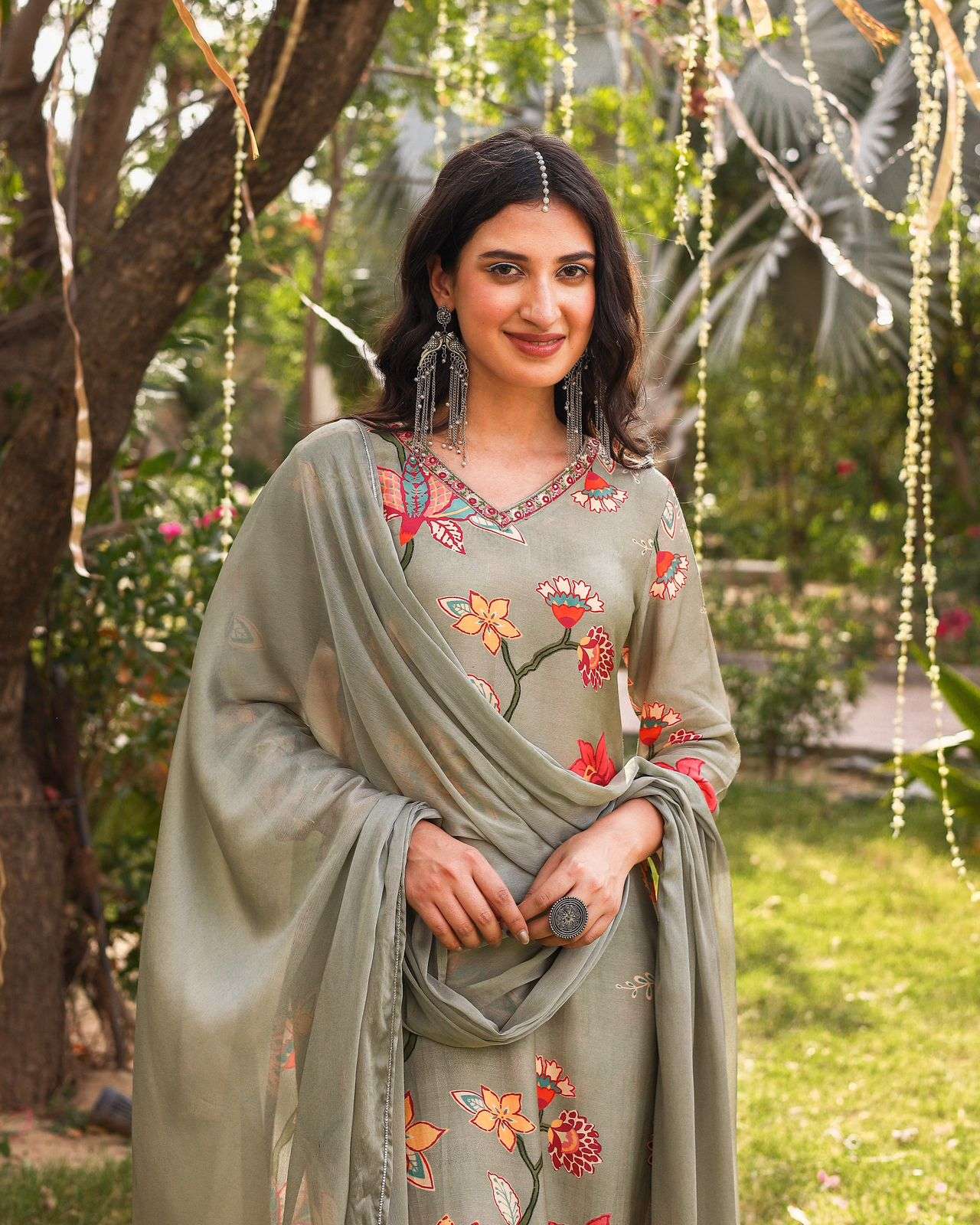 New Launch Maslin mehndi KURTI Wholesale catalog