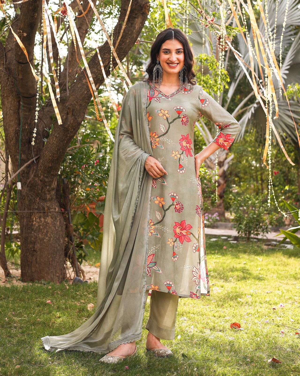 New Launch Maslin mehndi KURTI Wholesale catalog