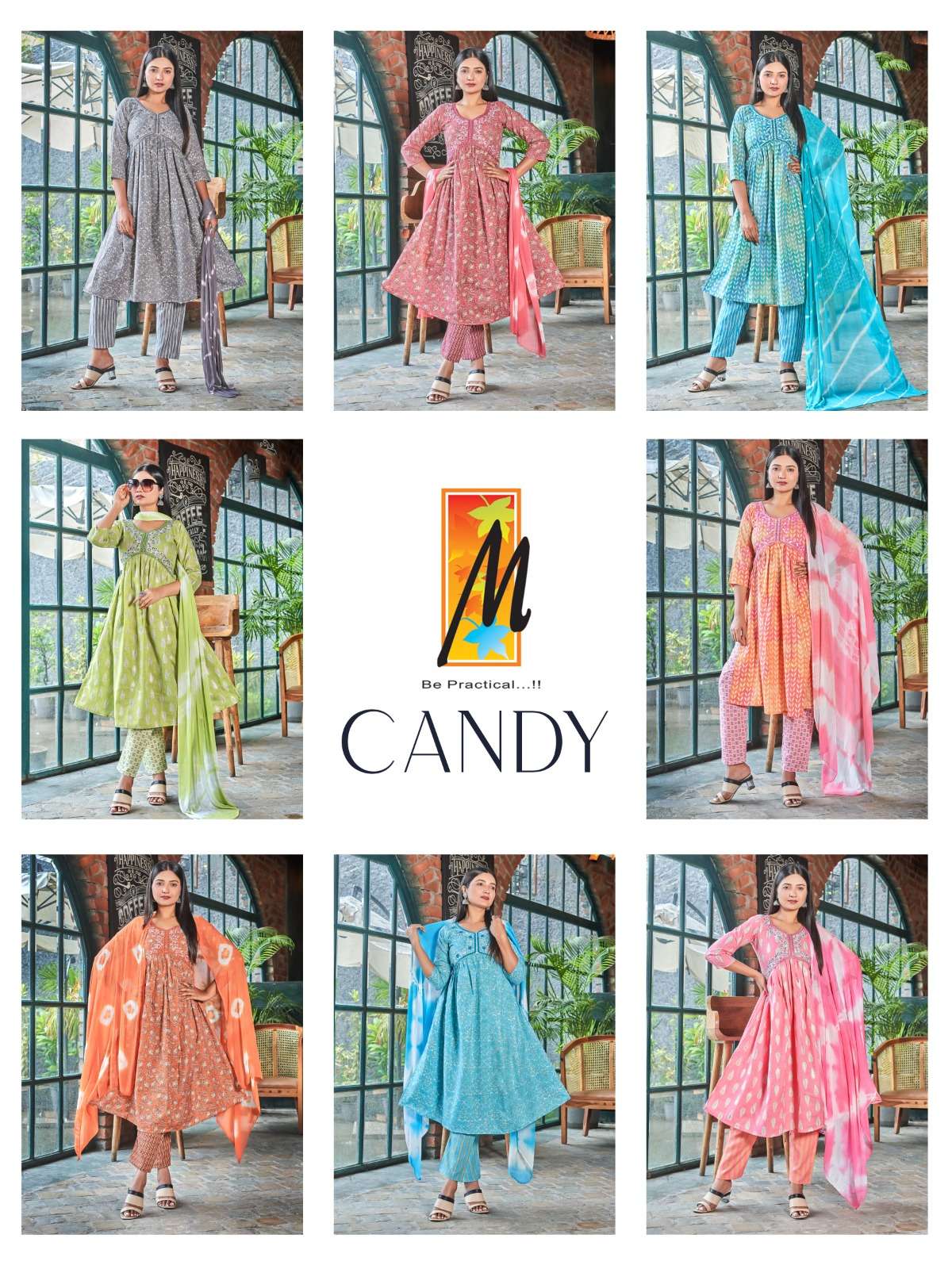 New Launch MASTER CANDY ALIYA CUT Kurti Wholesale catalog