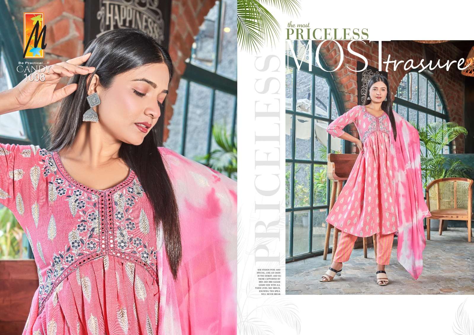 New Launch MASTER CANDY ALIYA CUT Kurti Wholesale catalog