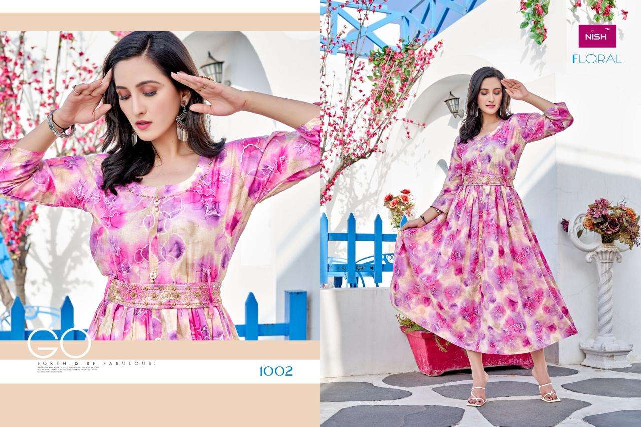 NISH FLORAL Kurti Wholesale catalog