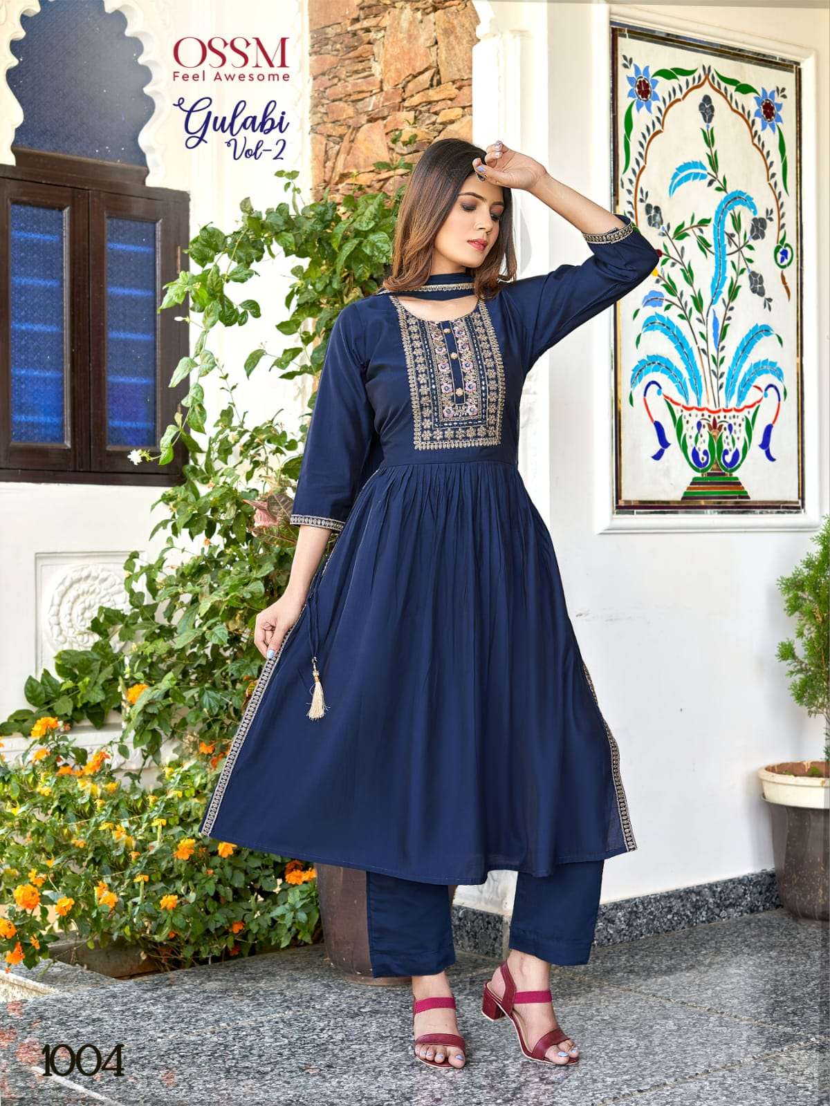 OSSM GULABI Vol 02 Kurti Wholesale catalog