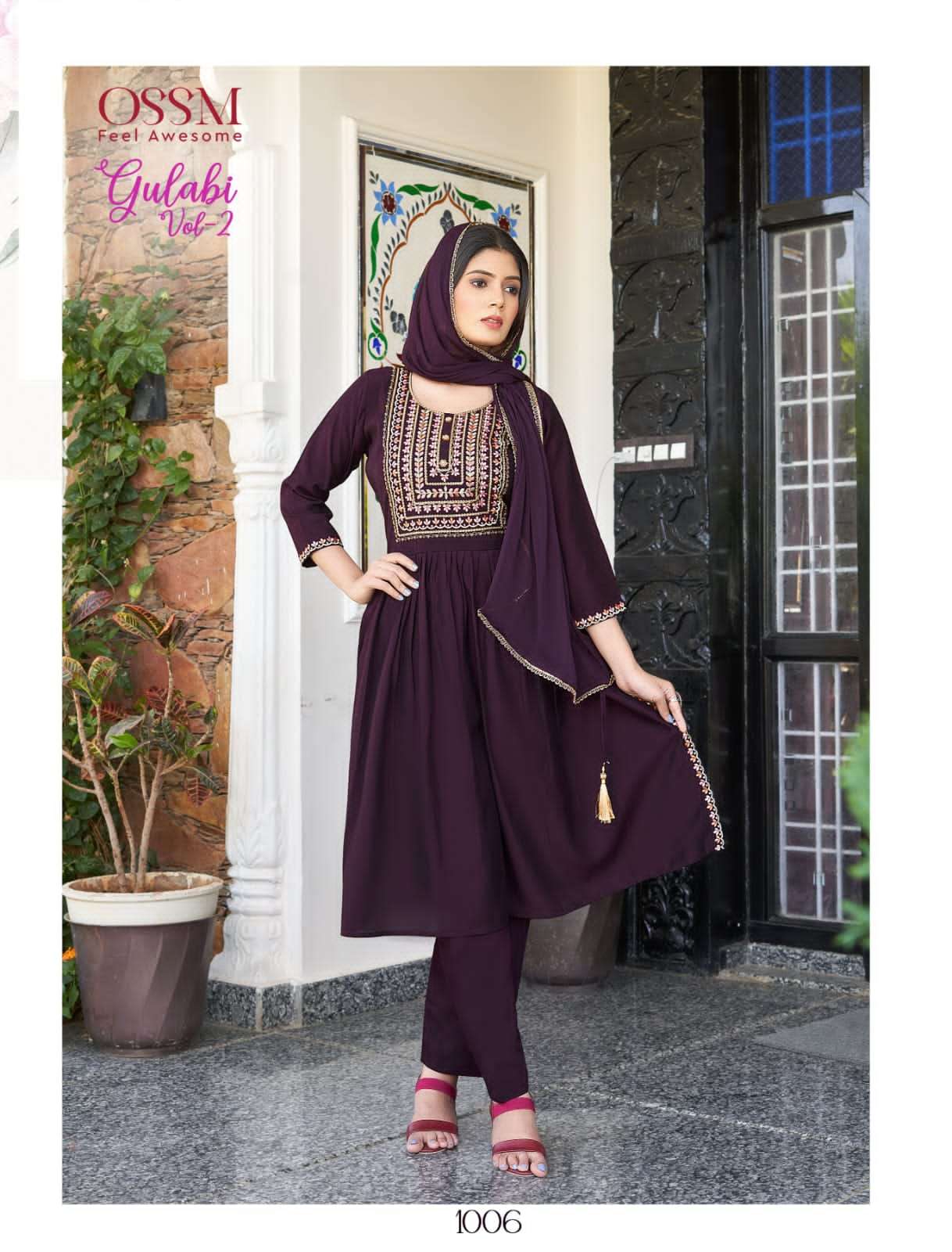 OSSM GULABI Vol 02 Kurti Wholesale catalog