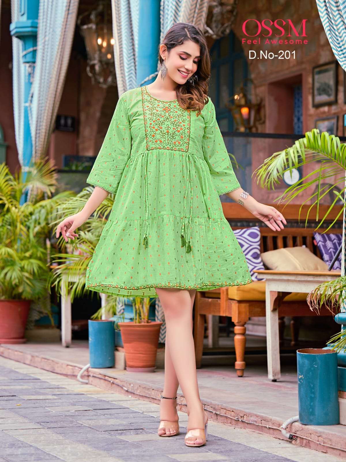 OSSM LIFESTYLE Vol 02 KURTI TOP Wholesale catalog