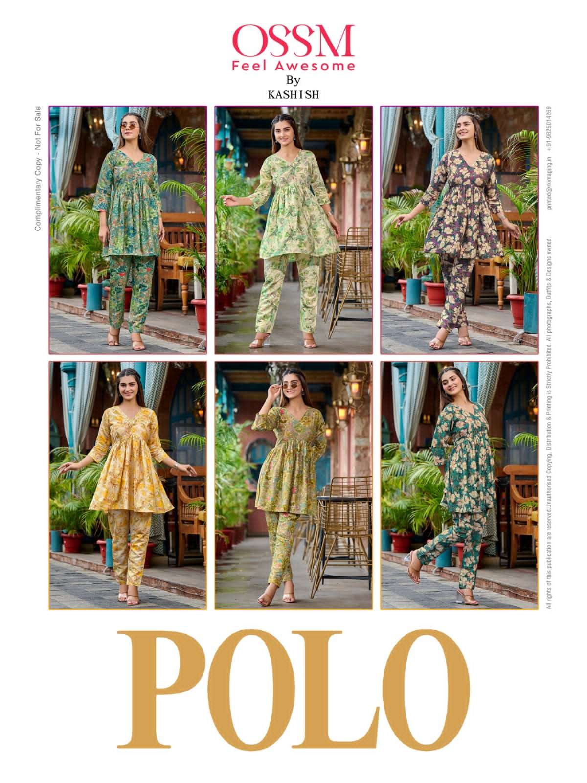 OSSM POLO ALIA Collection Kurti Wholesale catalog