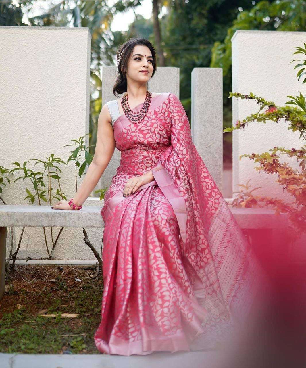 Panvel LITCHI SILK Saree Wholesale catalog