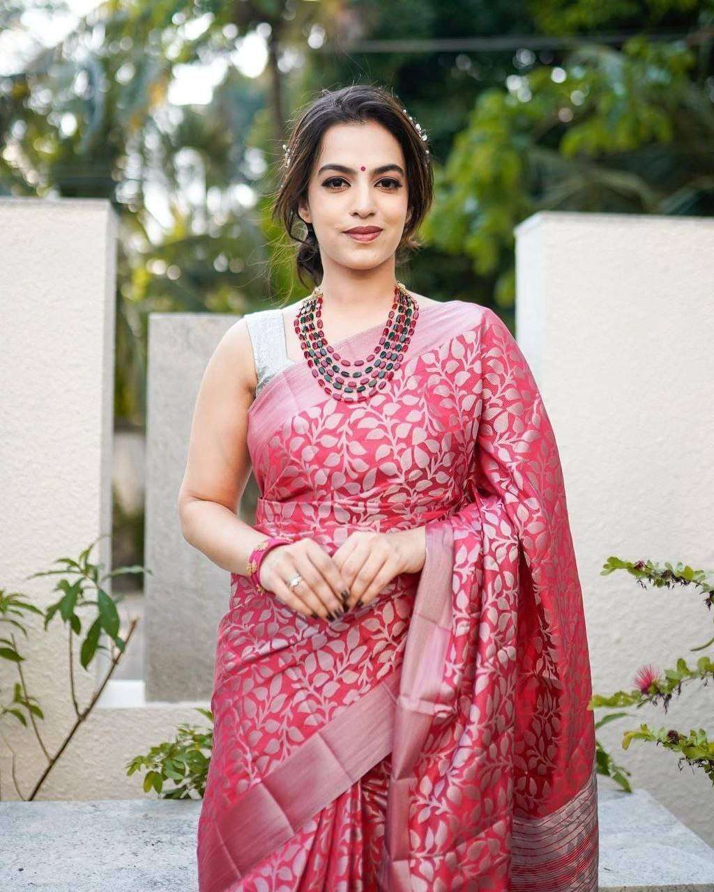 Panvel LITCHI SILK Saree Wholesale catalog