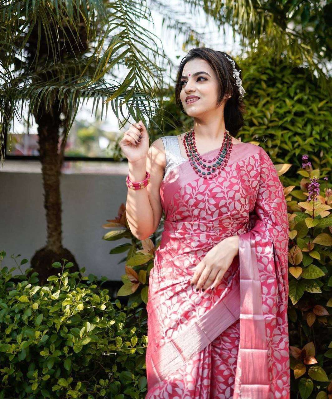 Panvel LITCHI SILK Saree Wholesale catalog