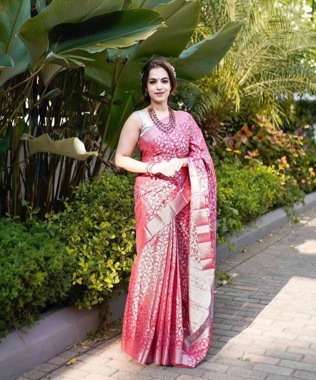 Panvel LITCHI SILK Saree Wholesale catalog