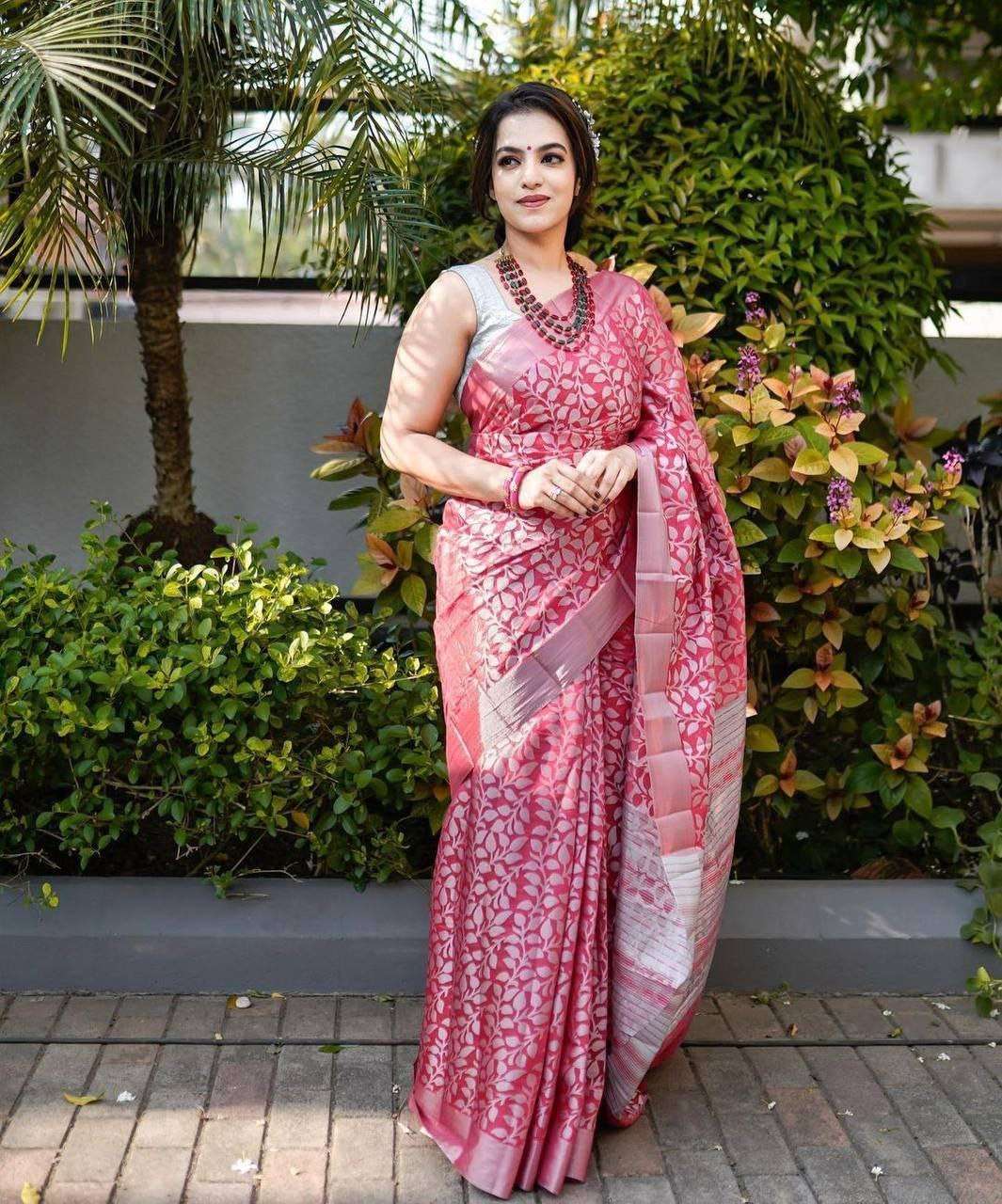 Panvel LITCHI SILK Saree Wholesale catalog