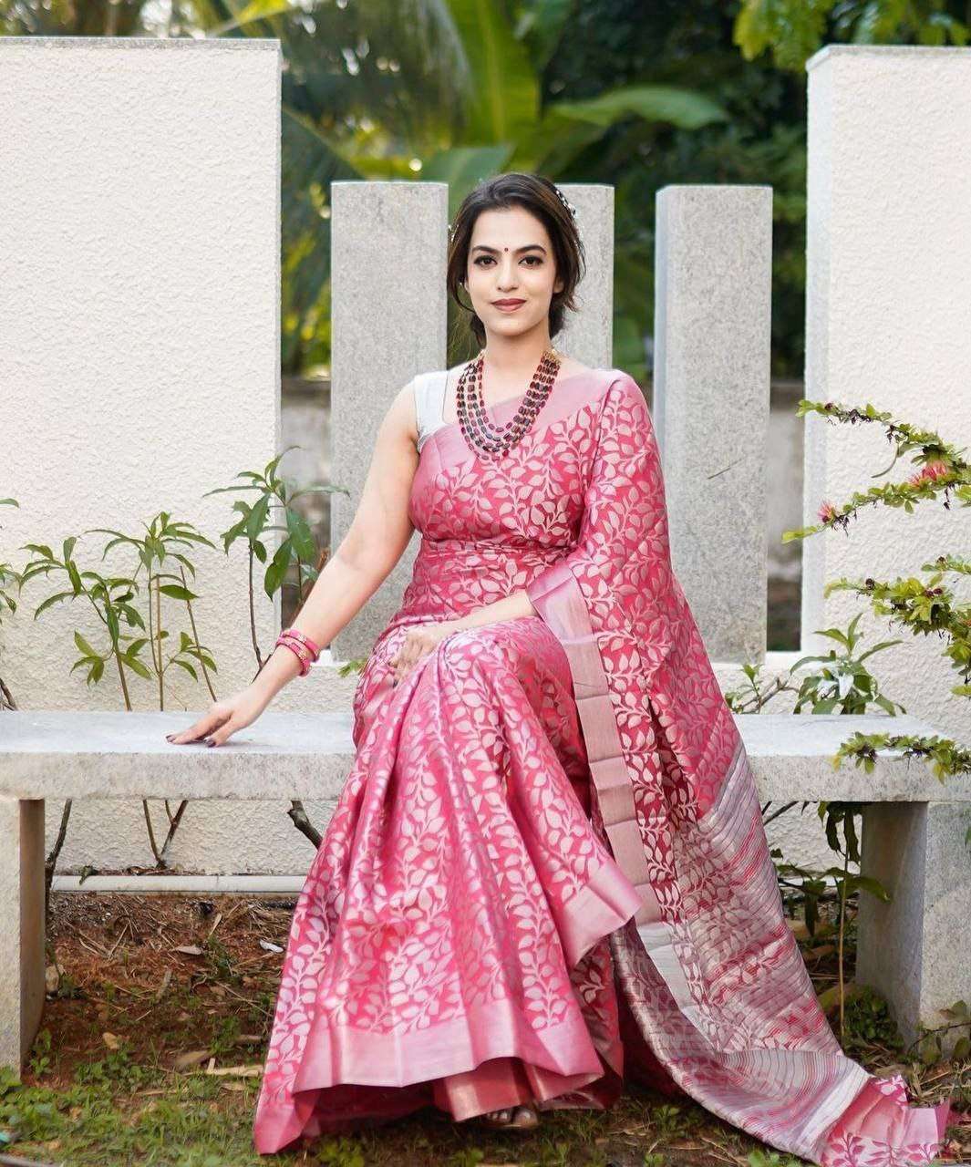 Panvel LITCHI SILK Saree Wholesale catalog
