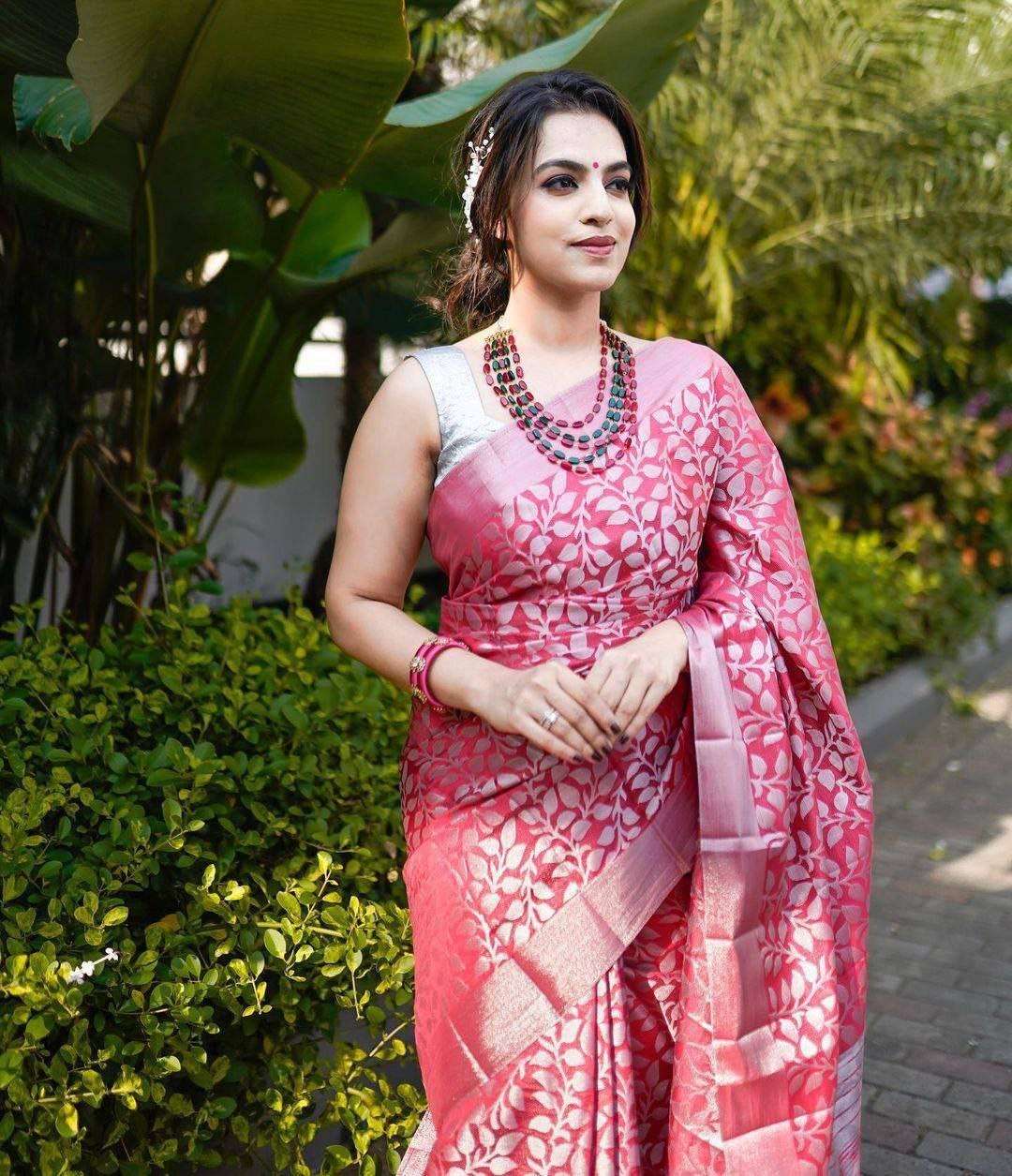 Panvel LITCHI SILK Saree Wholesale catalog