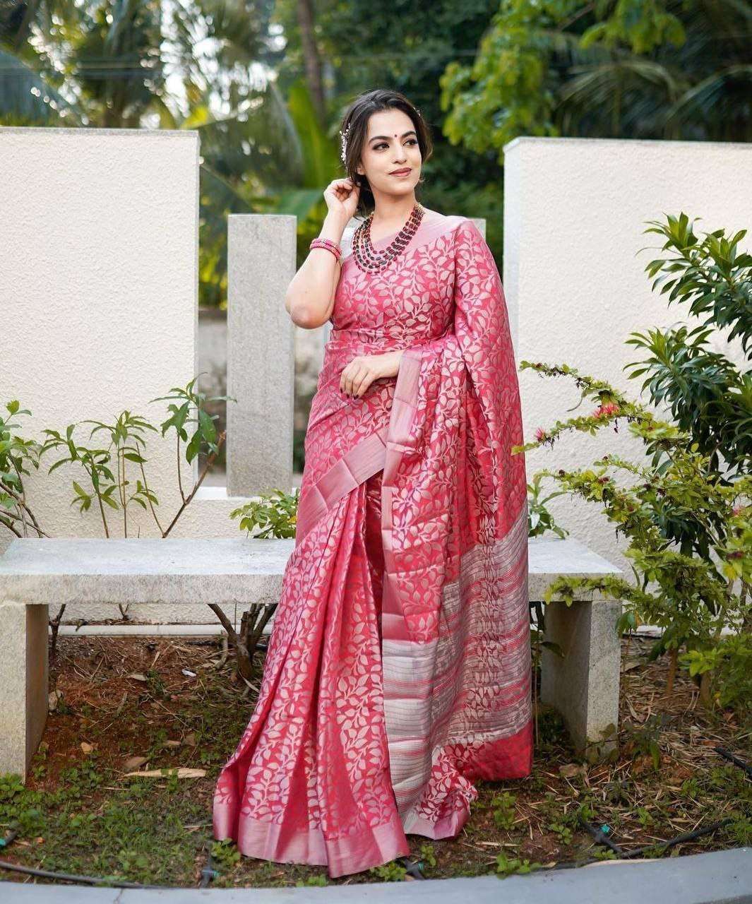 Panvel LITCHI SILK Saree Wholesale catalog