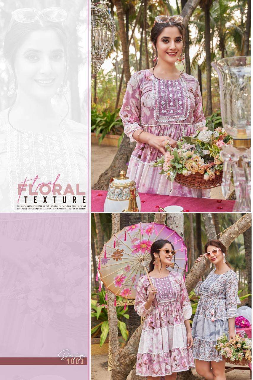 Pirohi  BAWAAL Pure Mul print Kurti Wholesale catalog