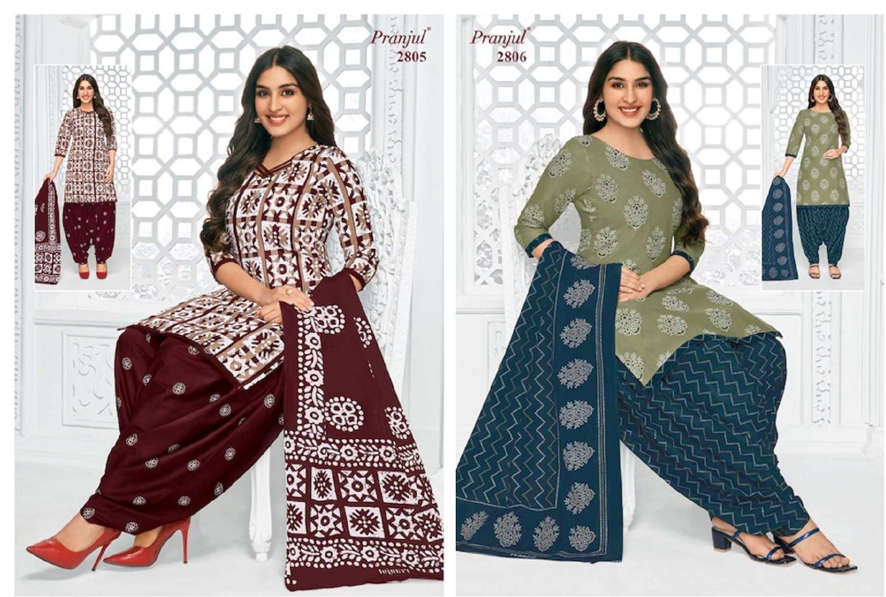 Pranjul Preksha Vol-28 – Readymade Wholesale catalog